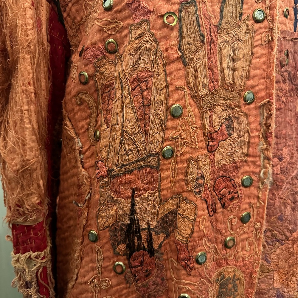 By Walid Patchwork Couture Trench Coat - Picture 5 of 12